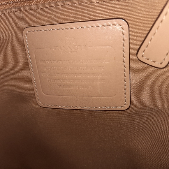 Deep Berry Coach Tote - Picture 3 of 4